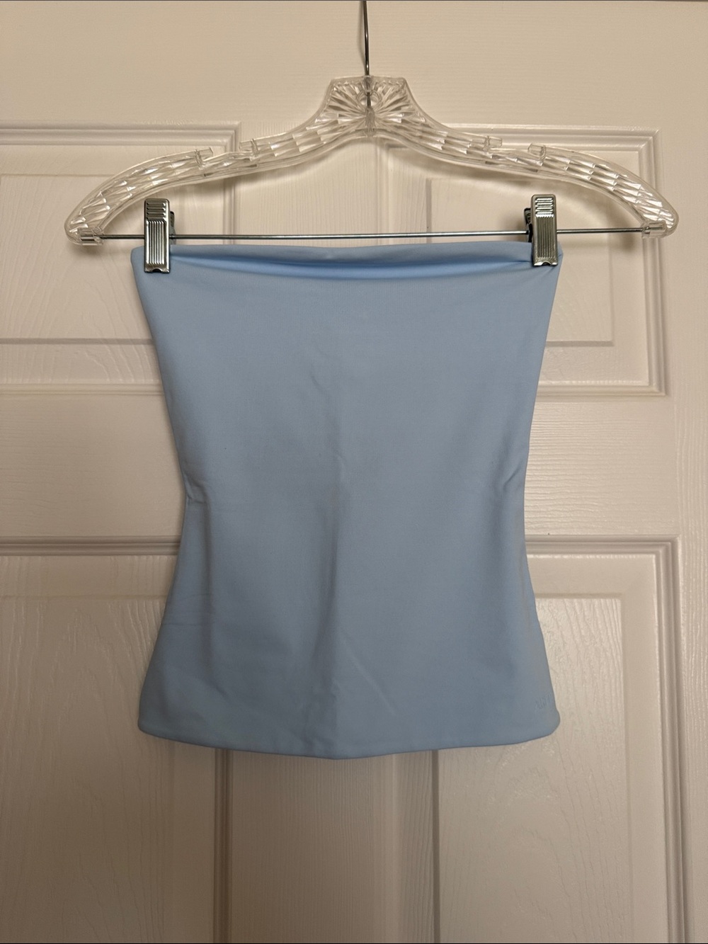 Aritzia Light Blue Strapless Tube Top